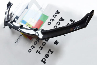 RENAULT CLIO 4 12-18 ABS FRONT BUMPER BLADE SPLITTER RS LOOK BLACK