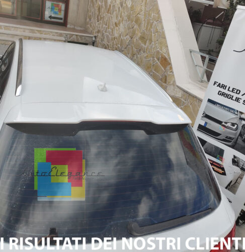 AUDI A4 B8 8K AVANT 2008-2014 SPOILER SUL TETTO LOOK RS4 ALETTONE POSTERIORE AUTOELEGANCERICAMBI