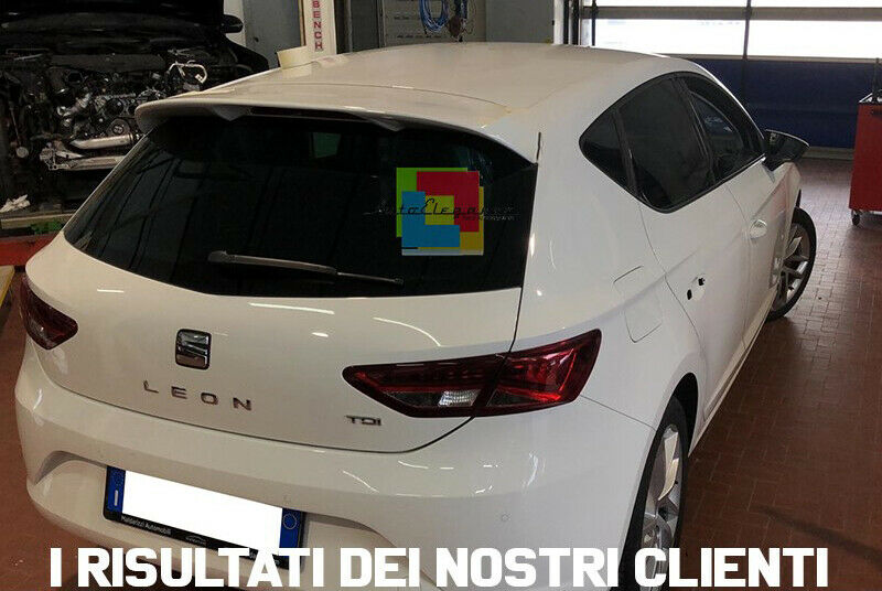 SEAT LEON 5F 5 PORTE 2012+ SPOILER SUL TETTO POSTERIORE SPORTIVO ABS -.-