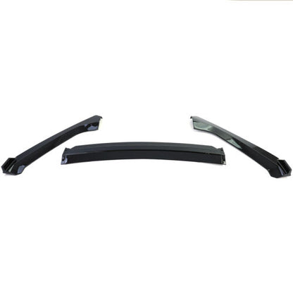 Gloss Black Performance Front Spoiler Lip for Seat Leon 5F Cupra 12-20
