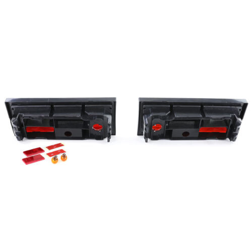 Coppia fanali posteriori nero fumè per VW Bus Box Transporter T3 79-92 AUTOELEGANCERICAMBI
