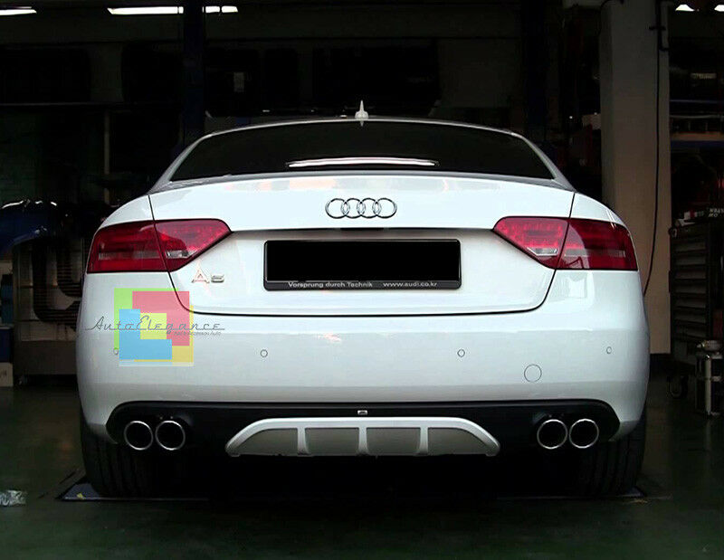 DIFFUSORE POSTERIORE SOTTO PARAURTI AUDI A5 SPORTBACK 2008-2011 ESTRATTORE