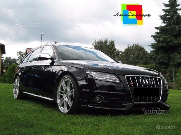 0046 AUDI A4 B8 8K AVANT BERLIN MINIGONNE LATERALI SOTTO PORTA LOOK SLINE S4 RS AUTOELEGANCERICAMBI