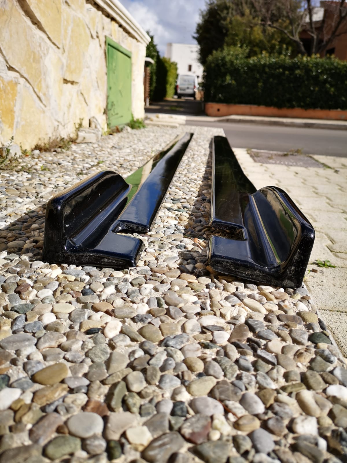 LANCIA DELTA SPLITTER SOTTO MINIGONNE LATERALI SOTTOPORTA SPORTIVI ABS