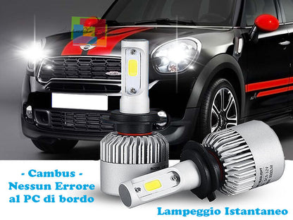 MINI COUNTRYMAN R60 2010+ INSTANT LED HIGH BEAM LOW BEAM HEADLIGHTS ---
