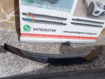REAR BONNET SPOILER BMW 3 SERIES E92 E93 M3 ABS GLOSS BLACK 0177