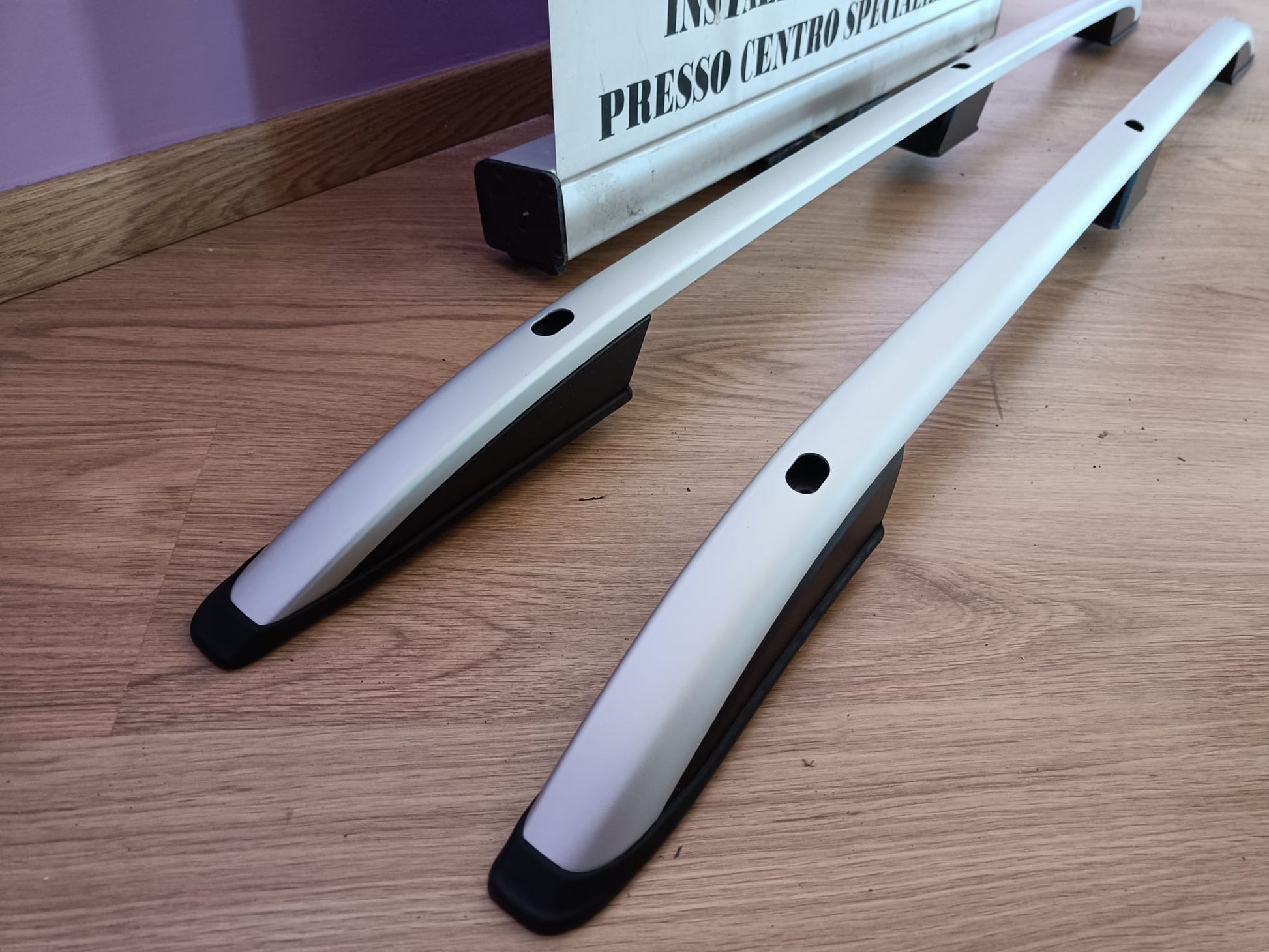 BARRE SUL TETTO MANCORRENTI PER RANGE ROVER SPORT L494 2013+ SATINATI 0215 AUTOELEGANCERICAMBI