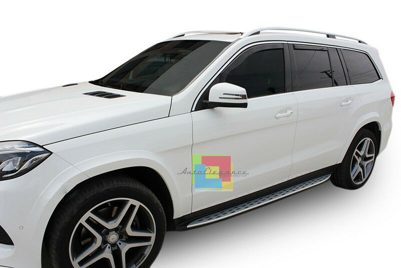 SIDE STEPS MERCEDES W166 ML 2011-2015 ALUMINUM / ABS SIDE STEPS