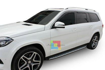 SIDE STEPS MERCEDES W166 ML 2011-2015 ALUMINUM / ABS SIDE STEPS