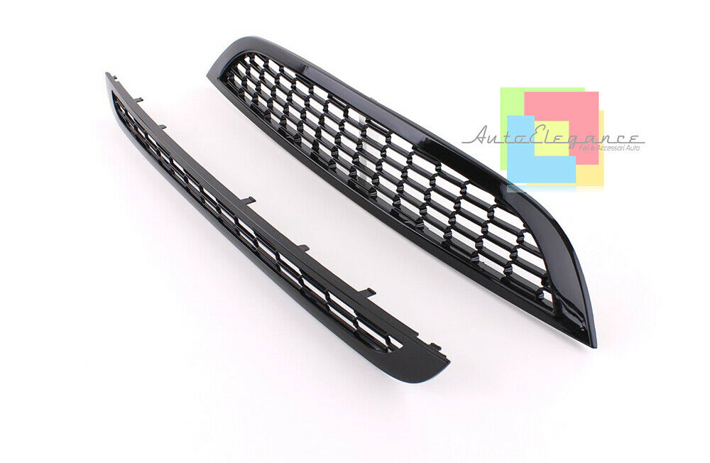 FRONT SPORT GRILLE MINI COOPER R50 R53 2001-2006 BLACK HONEYCOMB -.