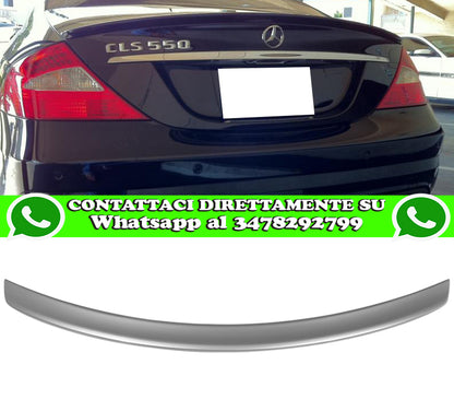 MERCEDES CLS W219 REAR SPOILER ON THE HOOD IN ABS AMG LOOK