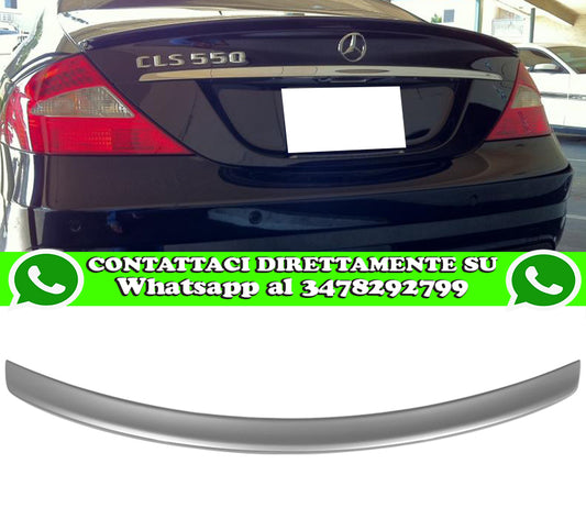 MERCEDES CLS W219 REAR SPOILER ON THE HOOD IN ABS AMG LOOK