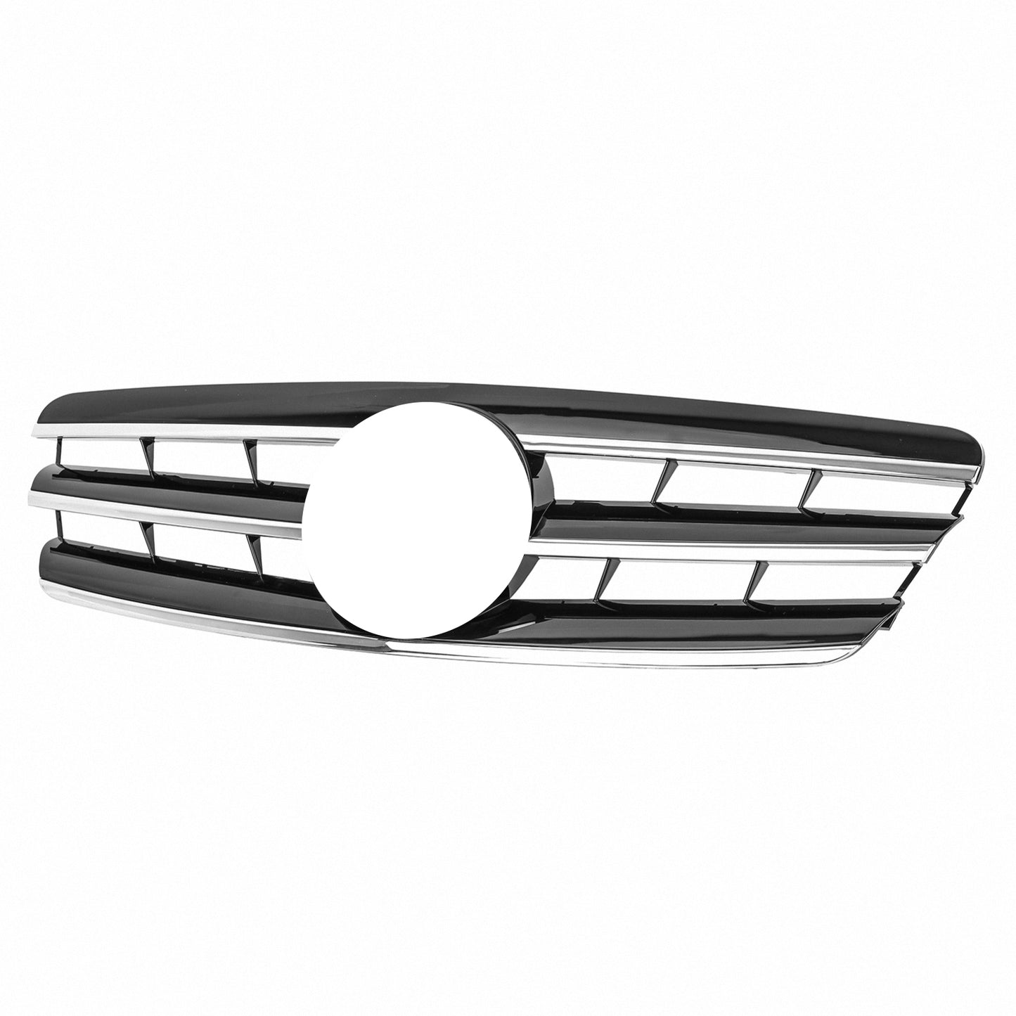 MERCEDES C-CLASS W203 2000-2007 AMG FRONT GRILLE BLACK / CHROME GRILLE