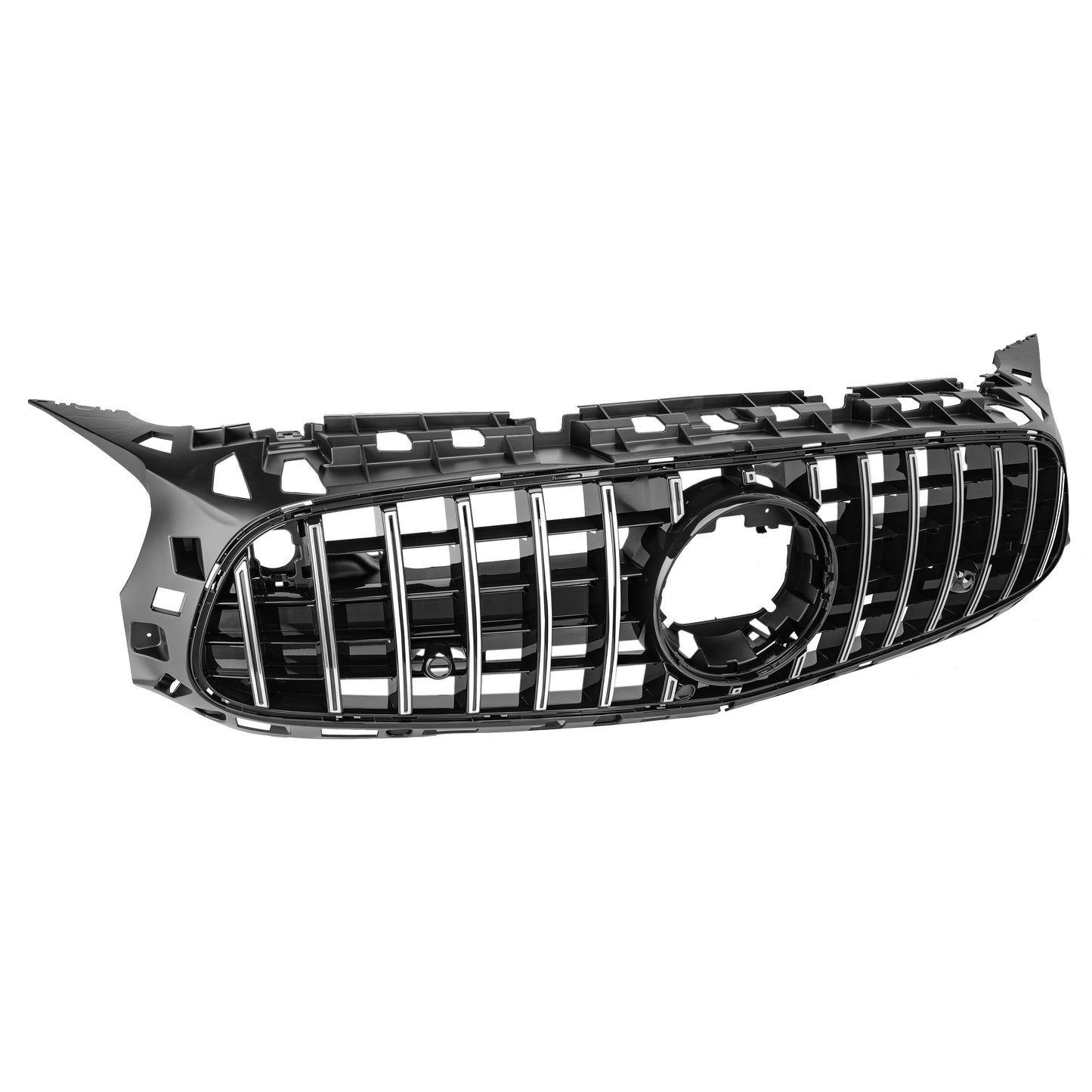 FRONT GRILLE MERCEDES AMG GT R190 C190 2017+ AMG MASK SATIN PROFILES