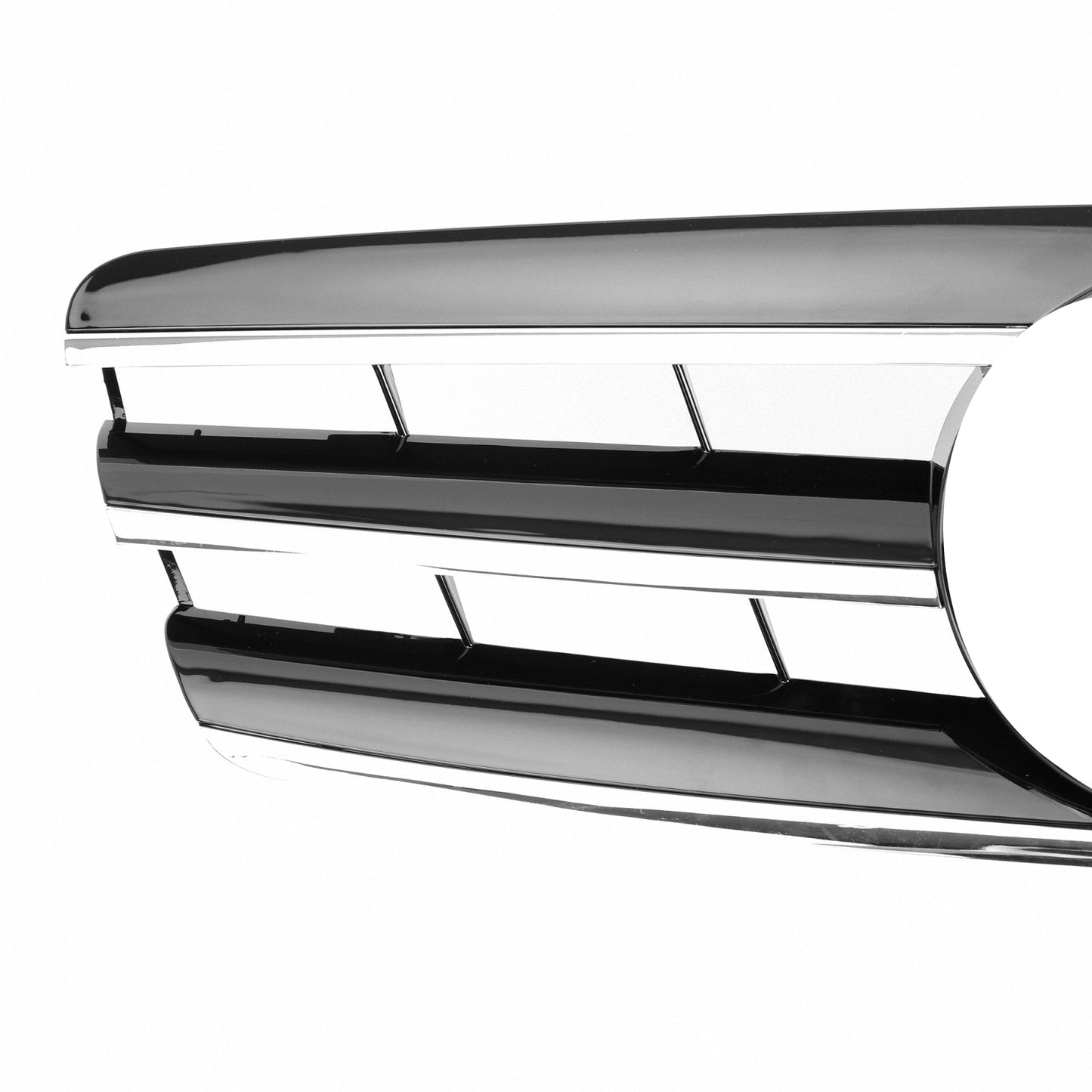 MERCEDES C-CLASS W203 2000-2007 AMG FRONT GRILLE BLACK / CHROME GRILLE
