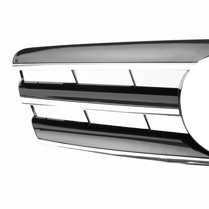 MERCEDES C-CLASS W203 2000-2007 AMG FRONT GRILLE BLACK / CHROME GRILLE