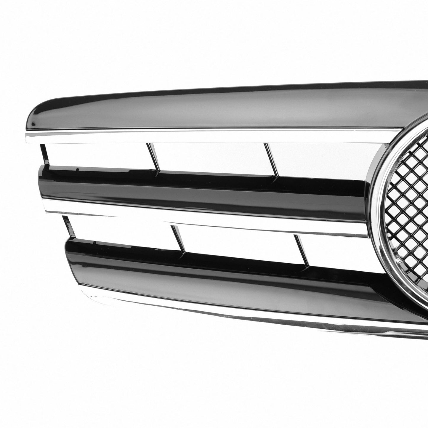 FRONT GRILLE MERCEDES C CLASS W203 S203 GLOSS BLACK