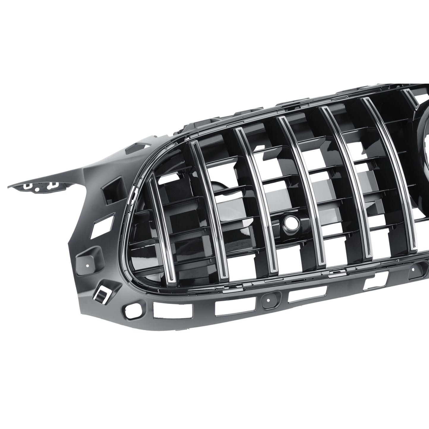 FRONT GRILLE MERCEDES AMG GT R190 C190 2017+ AMG MASK SATIN PROFILES