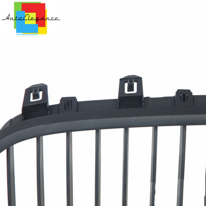 5 SERIES E60 E61 MUSTACHE GRILLE MATT BLACK LOOK SINGLE KIDNEY NEWS