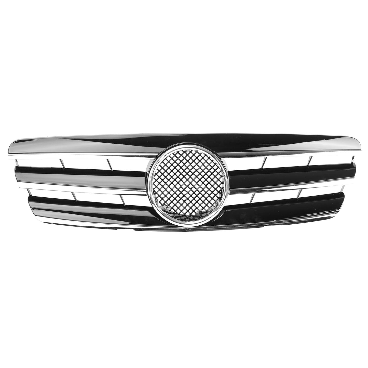 FRONT GRILLE MERCEDES C CLASS W203 S203 GLOSS BLACK