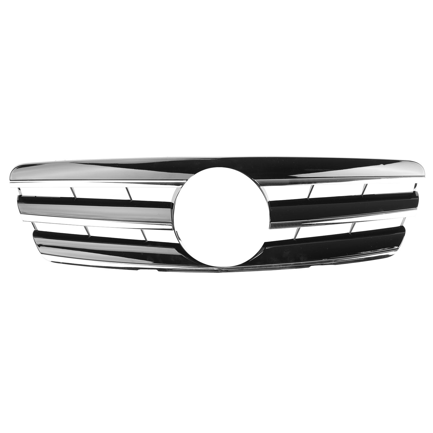 MERCEDES C-CLASS W203 2000-2007 AMG FRONT GRILLE BLACK / CHROME GRILLE