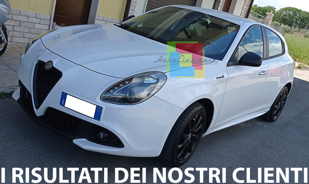 MINIGONNE LATERALI ALFA ROMEO GIULIETTA 2010-2020 SOTTO PORTA ABS 0168