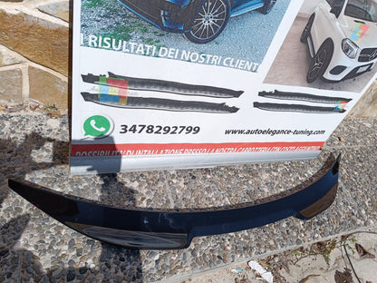ALFA ROMEO STELVIO TRUNK SPOILER ABS GLOSSY BLACK ABS SPORTS HOOD