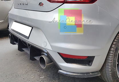 UNDER BUMPER SEAT LEON 5F REAR FLAPS SPOILER ABS LOOK FR