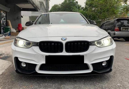 BMW SERIE 3 F30 F31 2011-2018 PARAURTI ANTERIORE LOOK CON LAMA LOOK M3 AUTOELEGANCERICAMBI