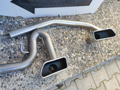 TERMINALI SCARICO COMPLETI PER BMW SERIE 5 F10 F11 INOX M SPORT V8