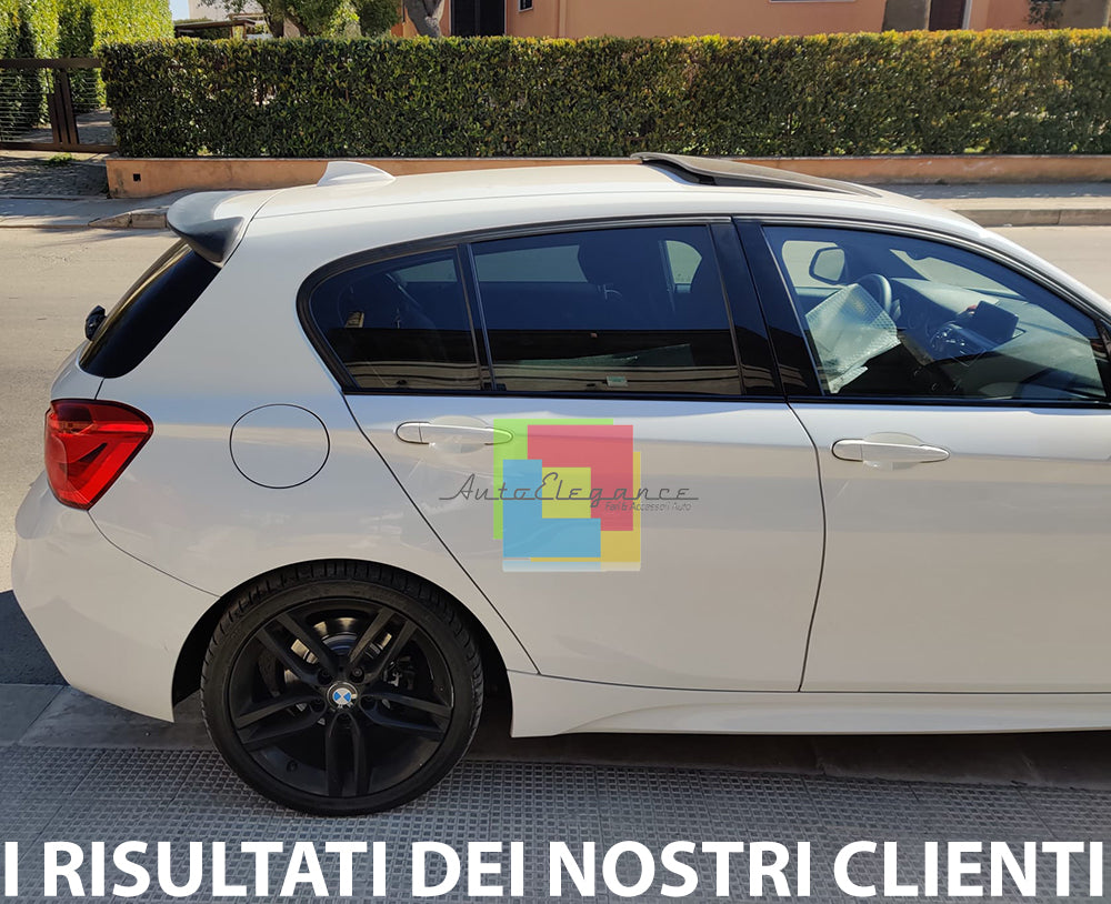 SPOILER POSTERIORE SUL TETTO BMW SERIE 1 F20 F21 2011+ LOOK M TECH IN ABS