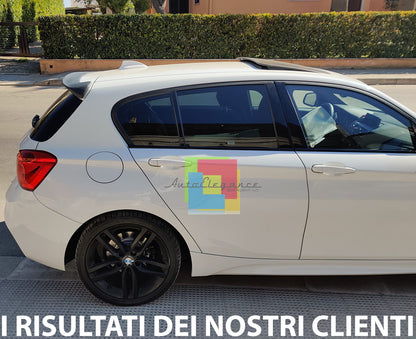SPOILER POSTERIORE SUL TETTO BMW SERIE 1 F20 F21 2011+ LOOK M TECH IN ABS