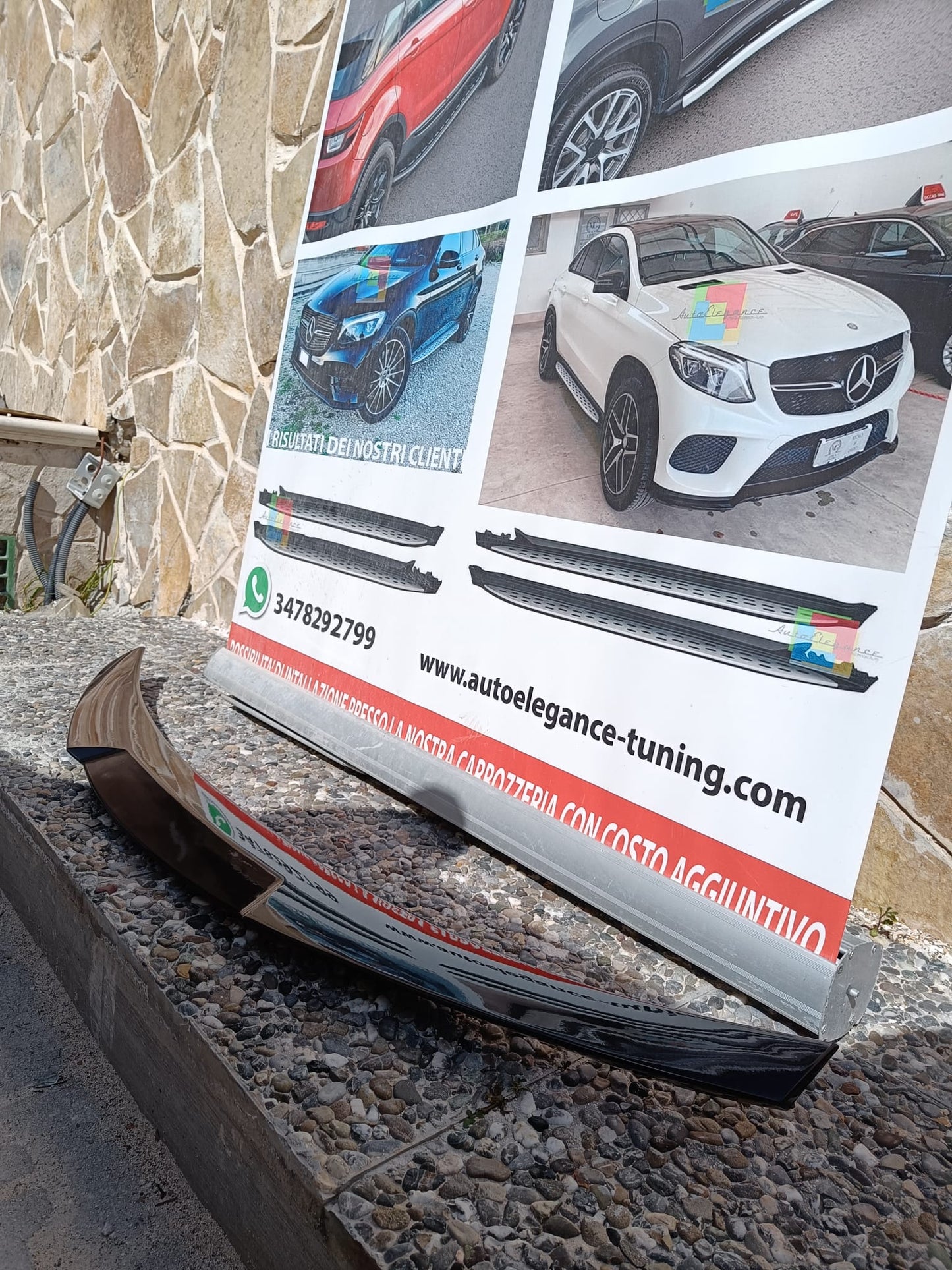 REAR BONNET SPOILER BMW 3 SERIES E92 E93 M3 ABS GLOSS BLACK 0177