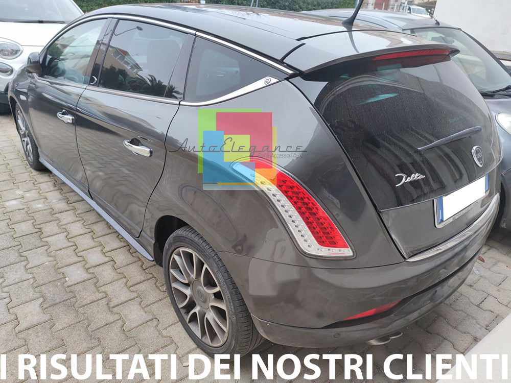 MINIGONNE LATERALI ABS PER LANCIA DELTA III 2008-2014 SOTTO PORTA SPORT