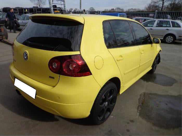 VW GOLF 5 03-08 DIFFUSORE POSTERIORE R32 SPOILER SOTTO PARAURTI ABS LOOK R32