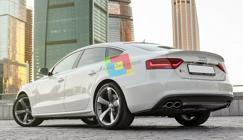 SPOILER POSTERIORE SUL COFANO AUDI A5 8T SPORTBACK 2009-2015 LOOK S5 S LINE