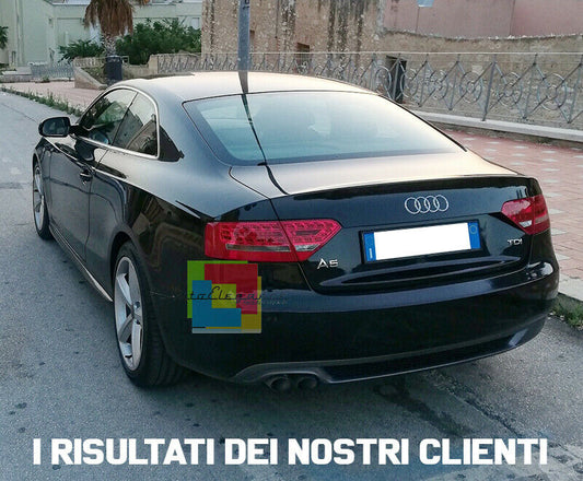 REAR DIFFUSER EXTRACTOR AUDI A5 8T COUPE 2007-2011 LOOK S-LINE SLINE