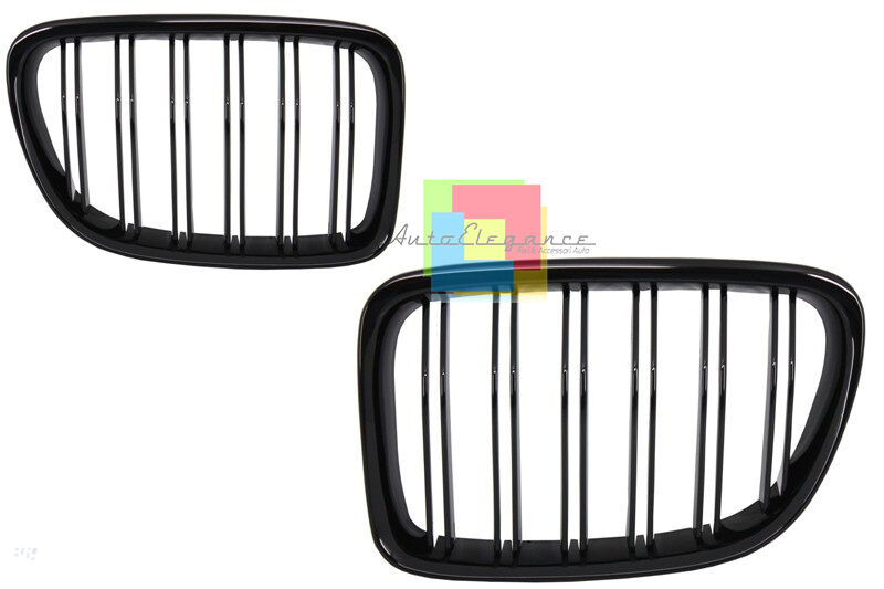 BMW X1 E84 2009-2014 GRIGLIE ANTERIORI LOOK M DOPPIA STRISCIA AUTOELEGANCERICAMBI