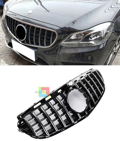GRIGLIA ANTERIORE MERCEDES CLASSE E W212 2013+ LIFT PROFILO CROMATO AMG