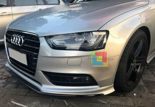 SPOILER ANTERIORE LOOK S4 SOTTO PARAURTI AUDI A4 B8 8K 2012-2015 LIFT .-.