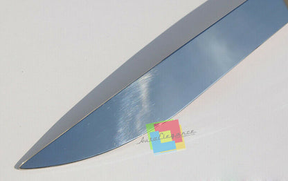 MODANATURA ADESIVA AUDI A4 B8 2008-2014 BERLINA CROMATURA POSTERIORE ACCIAIO-