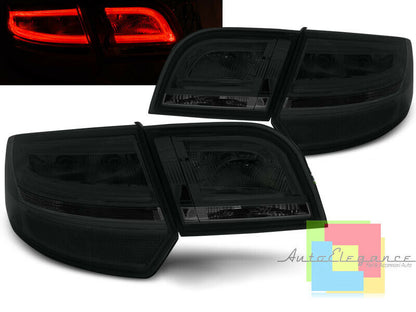 REAR LIGHTS LIGHTBAR LED RESTYLING BLACK LIGHTS AUDI A3 8P 04-08 SPORTBACK