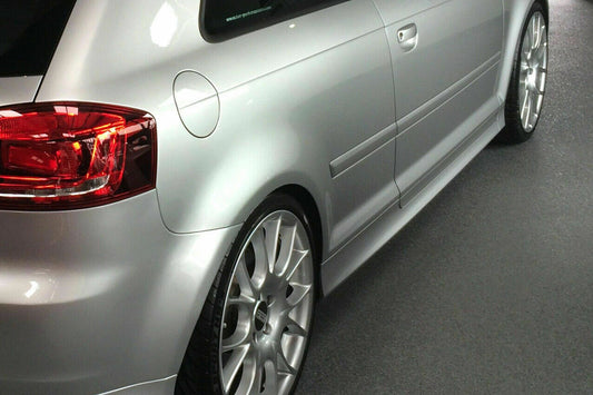 SIDE SKIRTS AUDI A3 8P 2003-2012 S-LINE LOOK S3 ONLY FOR 3 DOORS
