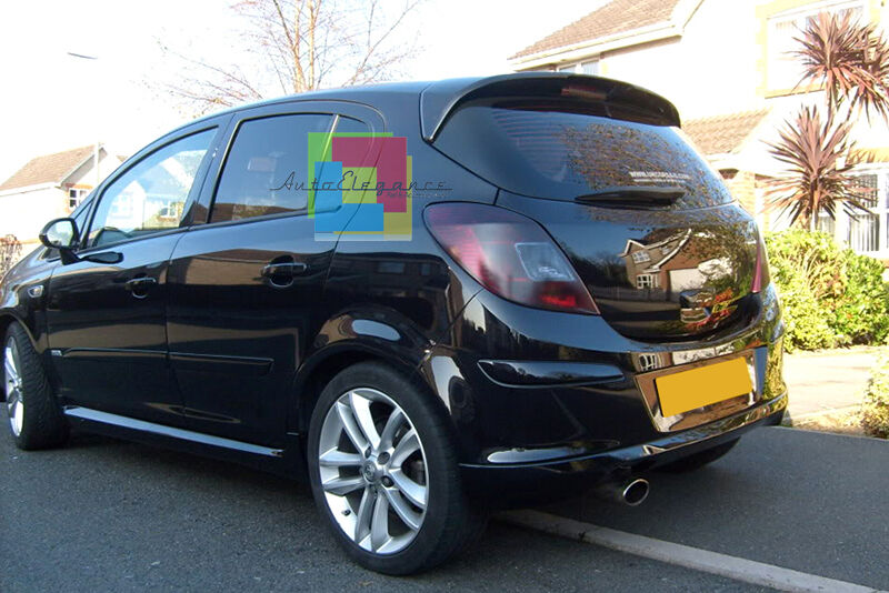 OPEL CORSA D 5 PORTE 2006-2014 SPOILER SUL LUNOTTO POSTERIORE LOOK SPORTIVO
