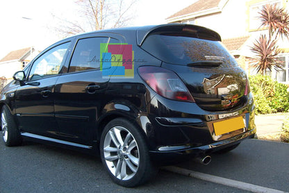 OPEL CORSA D 5 PORTE 2006-2014 SPOILER SUL LUNOTTO POSTERIORE LOOK SPORTIVO