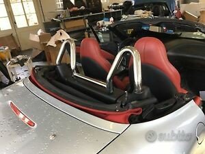 BMW Z3 E36 ROADSTER 1995-2003 ROLL BAR CROMATO AUTOELEGANCERICAMBI