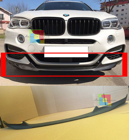 M LOOK SPOILER UNDER FRONT BUMPER BMW X6 F16 M PERFORMANCE 2014+