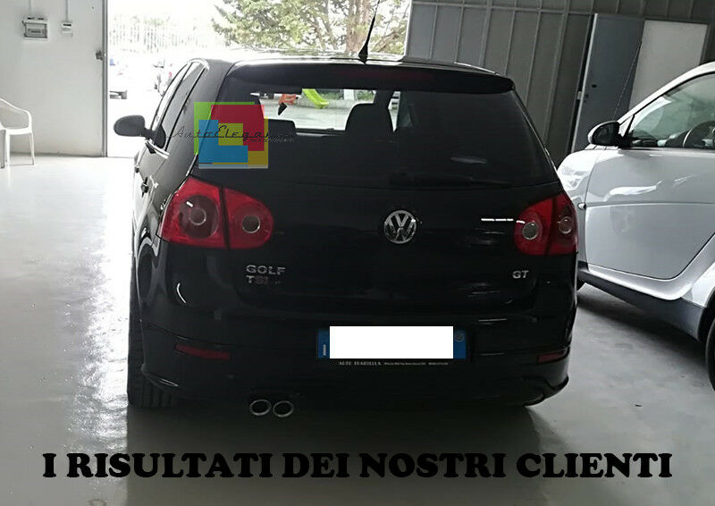SPOILER SOTTO PARAURTI VW GOLF 5 2003-2008 DIFFUSORE POSTERIORE + CATARINFRAGENT