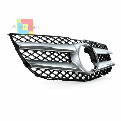 GRIGLIA ANTERIORE SATINATA MERCEDES GLK X204 2012-2015 LIFT AMG LOOK