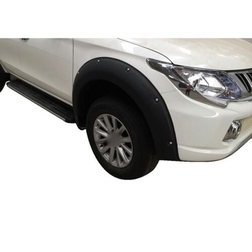 PARAFANGHI ALLARGATI PER MITSUBISHI L200 TRITON LOOK SPORTIVO ABS OPACO GREZZO